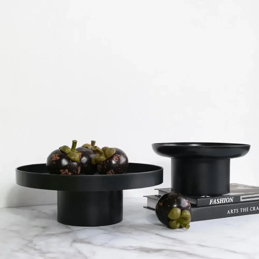 Simple modern circular storage tray living room porch fruit and vegetable aromatherapy small items desktop storage tray