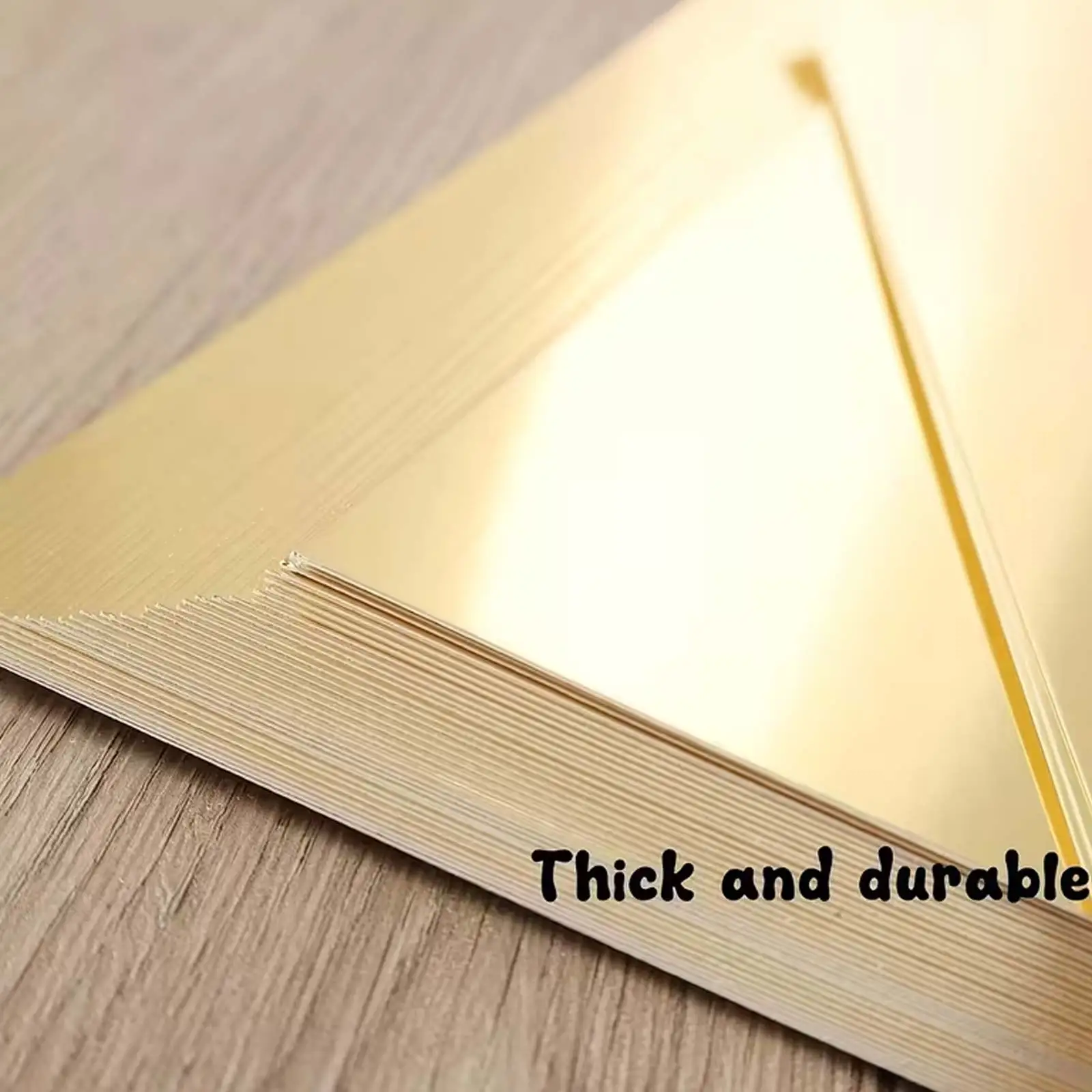 10/20 Sheets A4 Bright Metal Gold CardStock paper, Suitable for DIY Various Crafts & Paper Art, Festivals, Birthdays