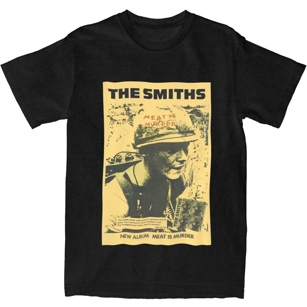 

Футболка с плакатом The Smiths The Single Fighter Winner, летняя уличная футболка, хлопковая футболка для мужчин, одежда с короткими рукавами
