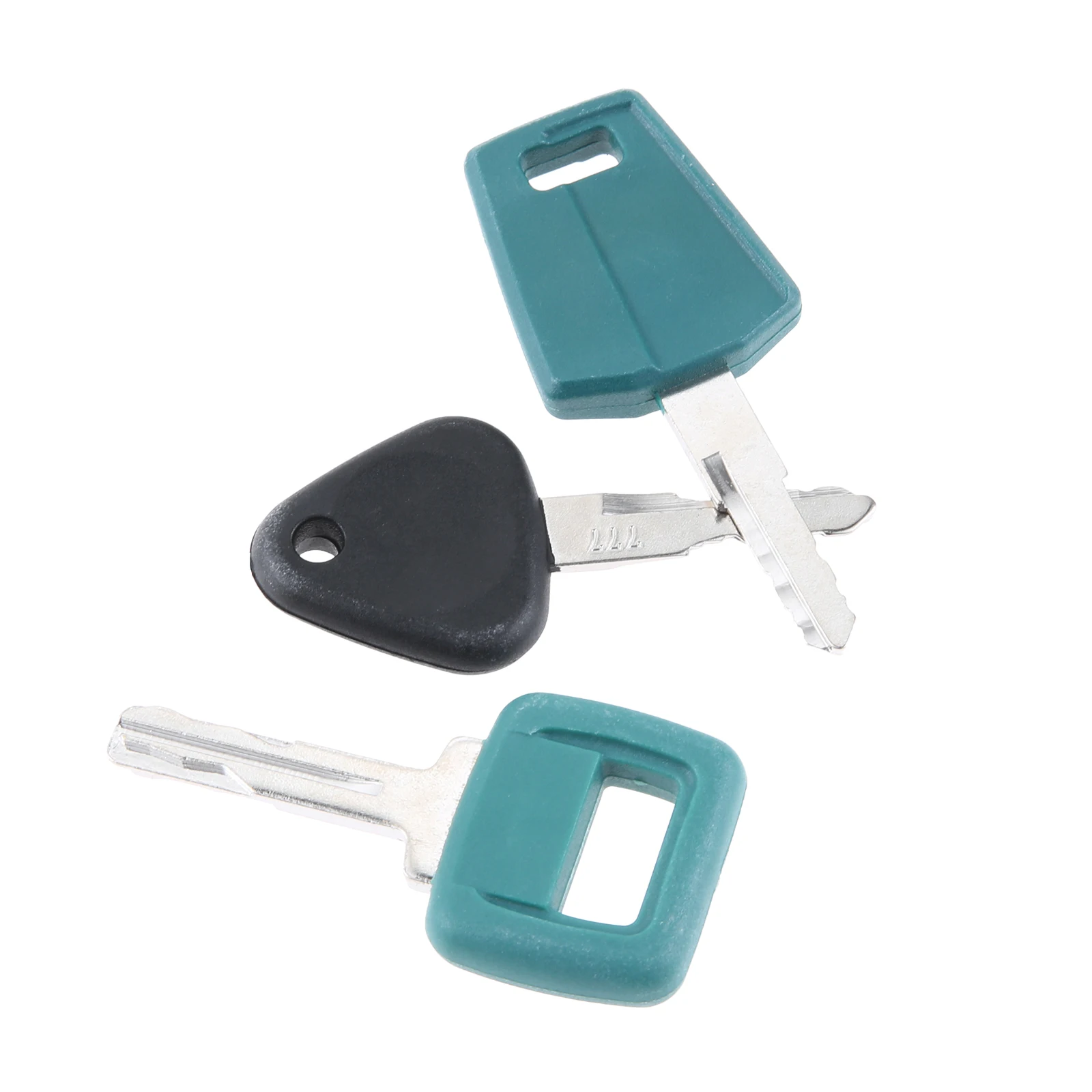 1Set 3 Ignition Keys Master Set Kit Accessories Compatible With for Volvo Loader Haul Truck Articulated Truck Wheel Loader
