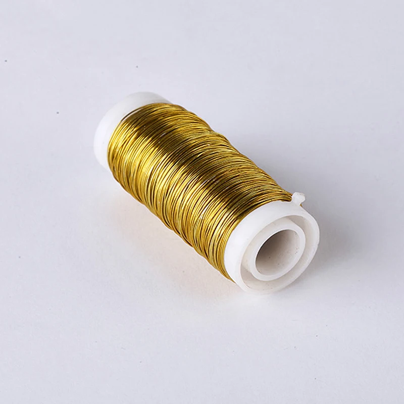 C 1pc DIY Flower Stem Wires Floral Arrangement Iron Wires Crafts Wires Florist Flower Wire Stems