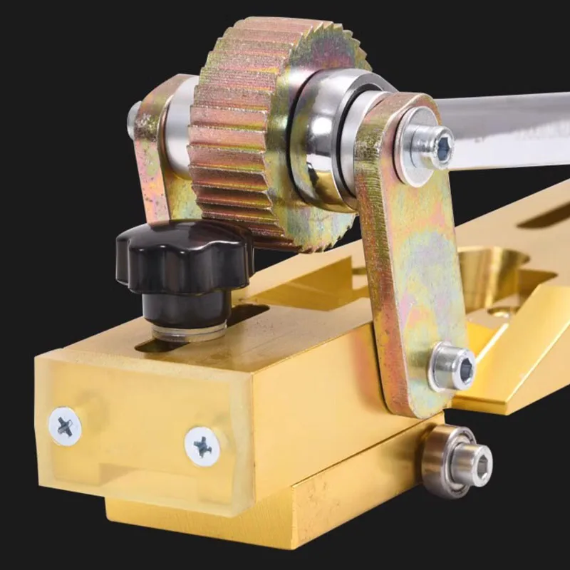 Welded edge cutting gas pipe shavings flange cutter 90-315mm manual PE pipe edge planer hot melt hip welding machine gold