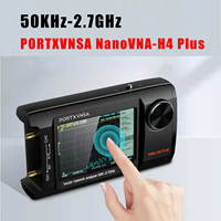 50KHz to 2.7GHz PORTXVNSA NanoVNA-H4 Plus VNA Vector Network Analyzer 4\