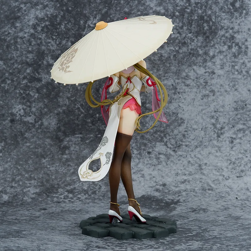 25Cm Spel Honkai Impact 3 Figuur Rita Rossweisse Huanxisha Cheongsam Figuren Actie Sexy Zwart Zijde Model Speelgoed 30Cm Poppenfiguren