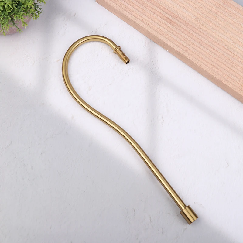 Desk Lamp Metal Elbow Curved Stem Light Tube Parts Iron Lighting Downrods For DIY Making Chandelier Table Lamps Stem