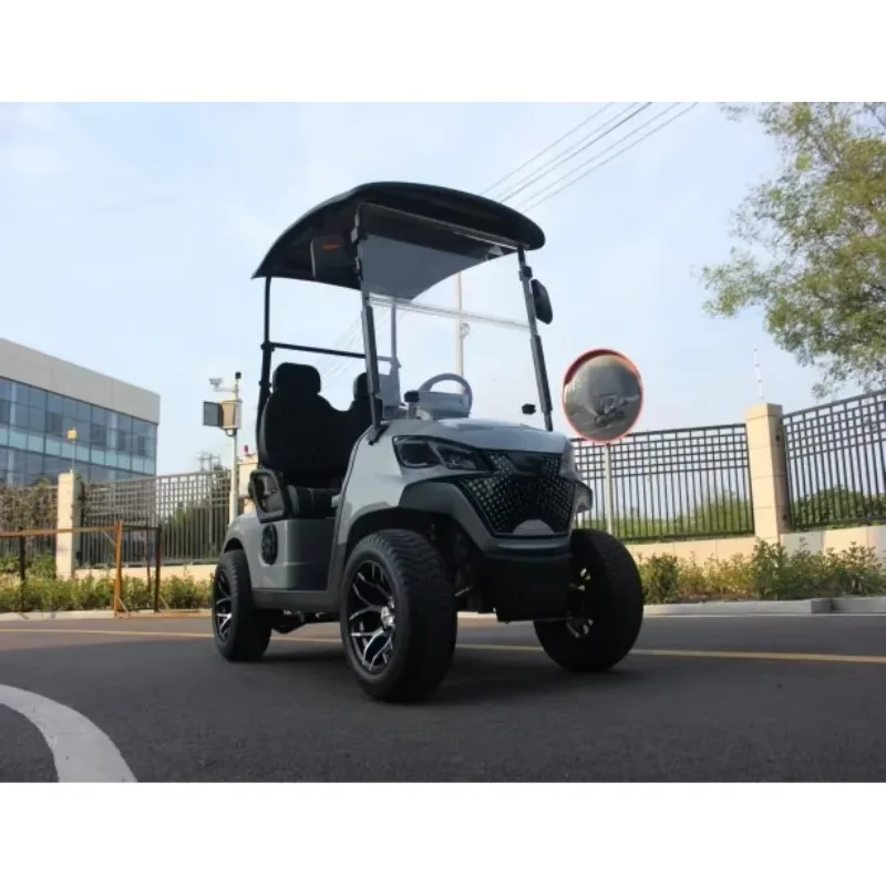 High Quality 2+2 Seat Cart with Integrated 48v Steel Frame Scenic Spots Parks Foreign Trade DDL