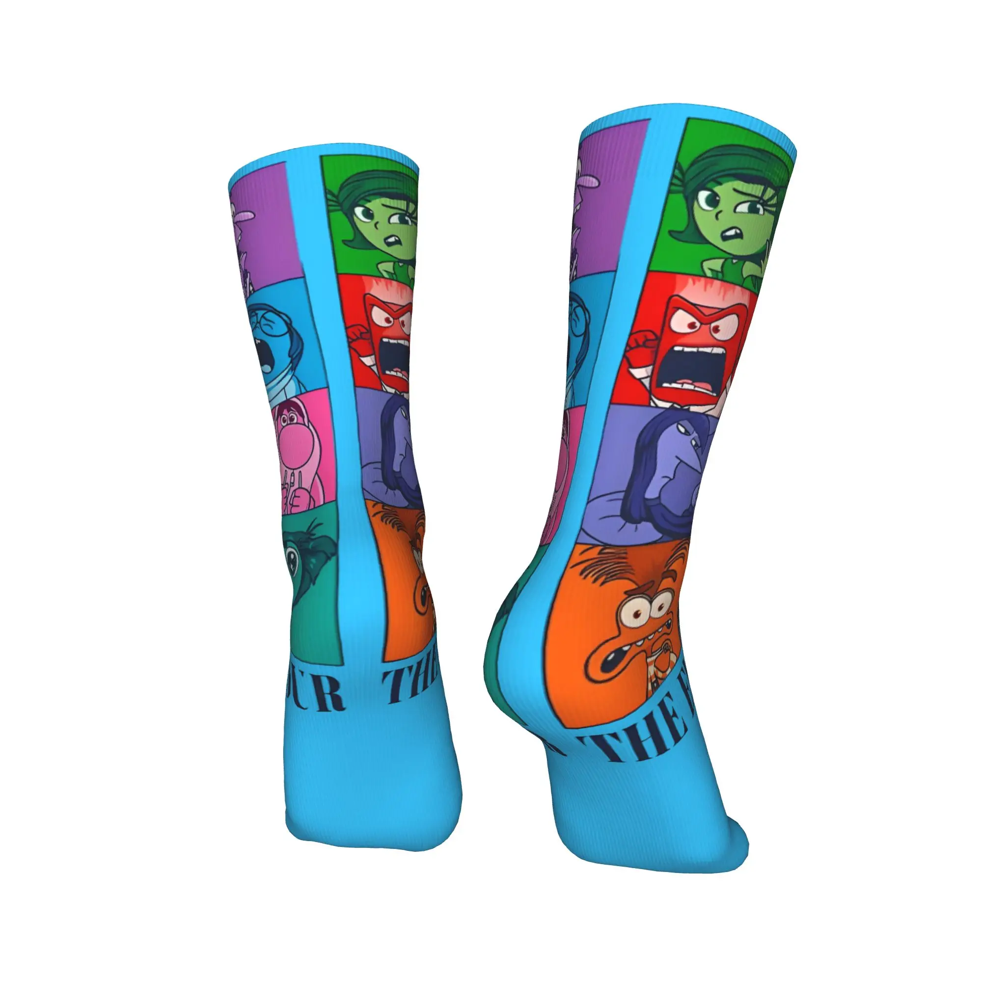 داخل خارج العواطف جولة الجوارب جوارب الموضة للجنسين الرجال متوسطة لينة تسلق الجوارب الخريف مخصص عدم الانزلاق الجوارب #4