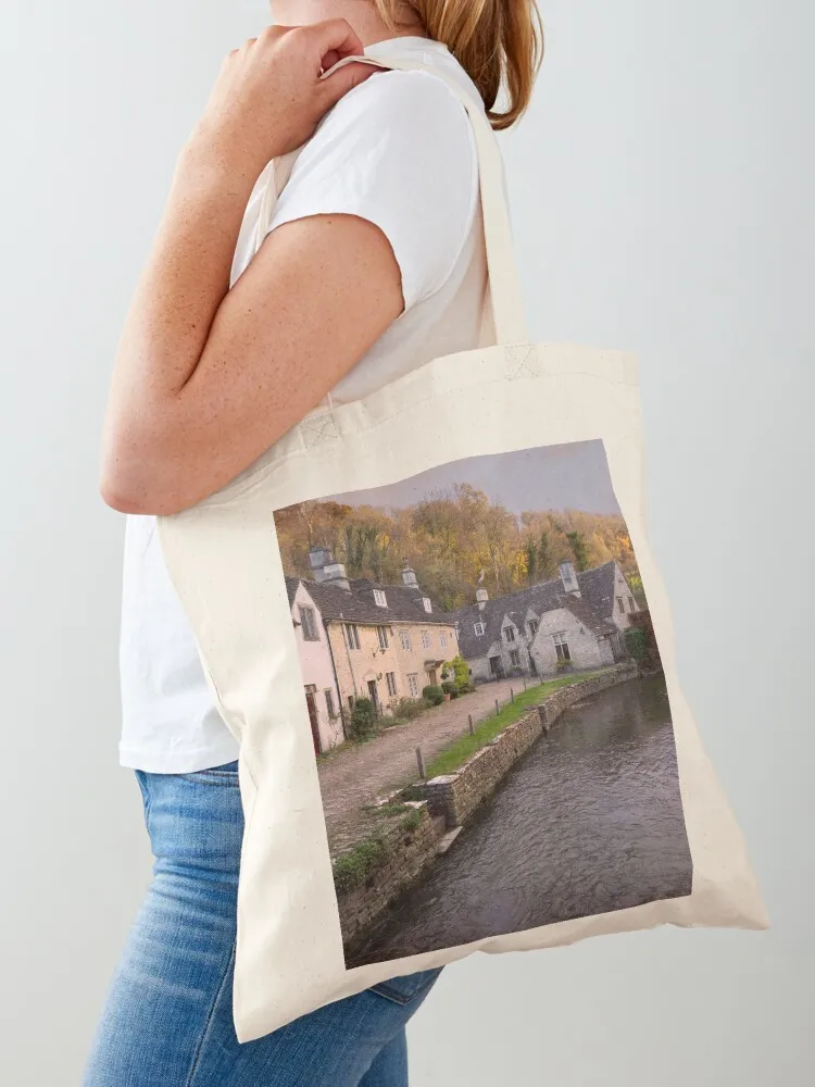 Castle Combe village Tote Bag Women's handbag bag luxury women canvas bags Canvas Canvas Tote Bag