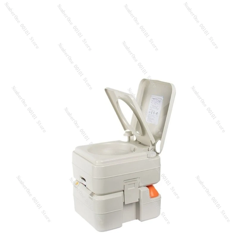

Outdoor RV Special Toilet Mobile Portable Flush Car Car Deodorant Elderly Adult Toilet