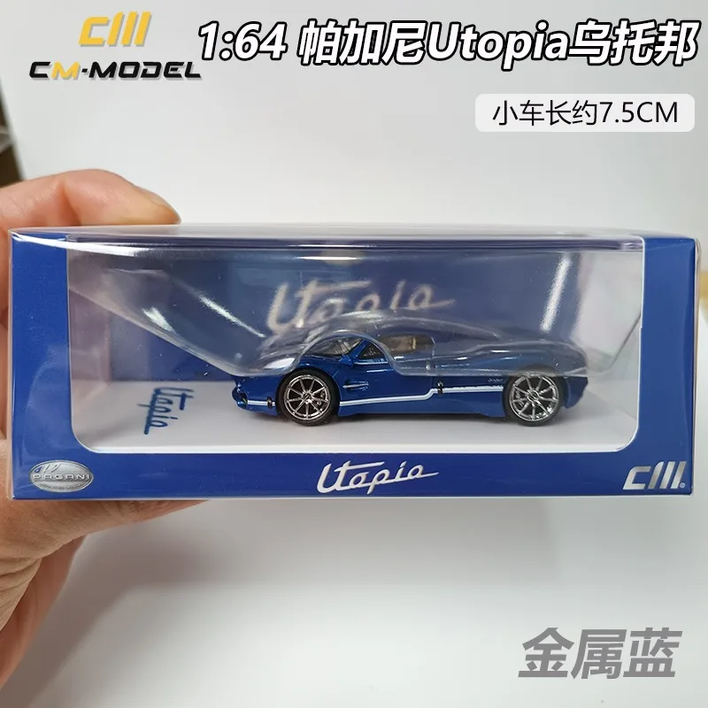 Nouveau modèle de supercar en alliage moulé sous pression 1/64 en stock, adapté aux adolescents de jouer avec, décoration pour adultes, cadeau d'anniversaire pour enfants