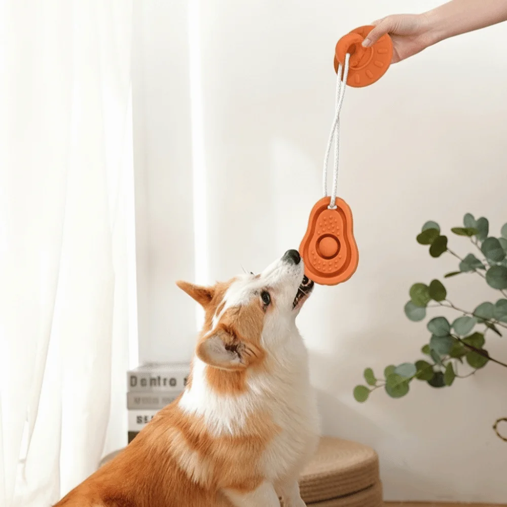 

Bite-Resistant Dog Suction Cup Toys Teeth Cleaning Wear-Resistant Dog Chew Toys Durable Dog Teeth Grinding Rod Relaxing
