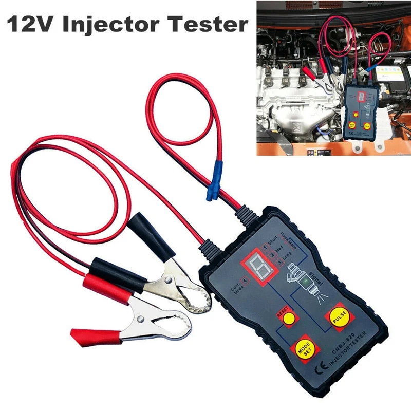 

Automotive Injector Tester 4 Modes Powerful Fuel System Scan Tool Fuel Injector Tester