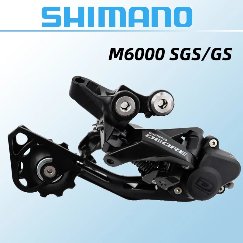 SHIMANO DEORE M6000 Rear Derailleur Medium Cage GS Long Cage SGS SHIMANO SHADOW RD+ 10-speed RD-M6000 MTB Mountain Bike Part