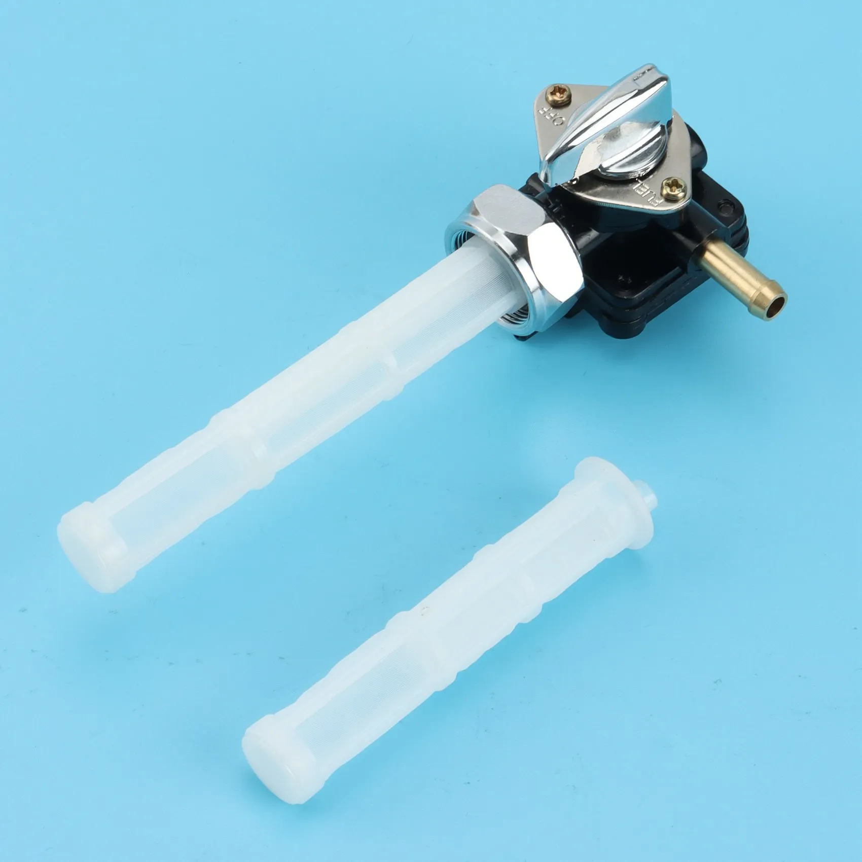 Fuel Valve Petcock with Male Thread Features 61338-94D for FLST, FXST, FLT, FXD 1995-2001