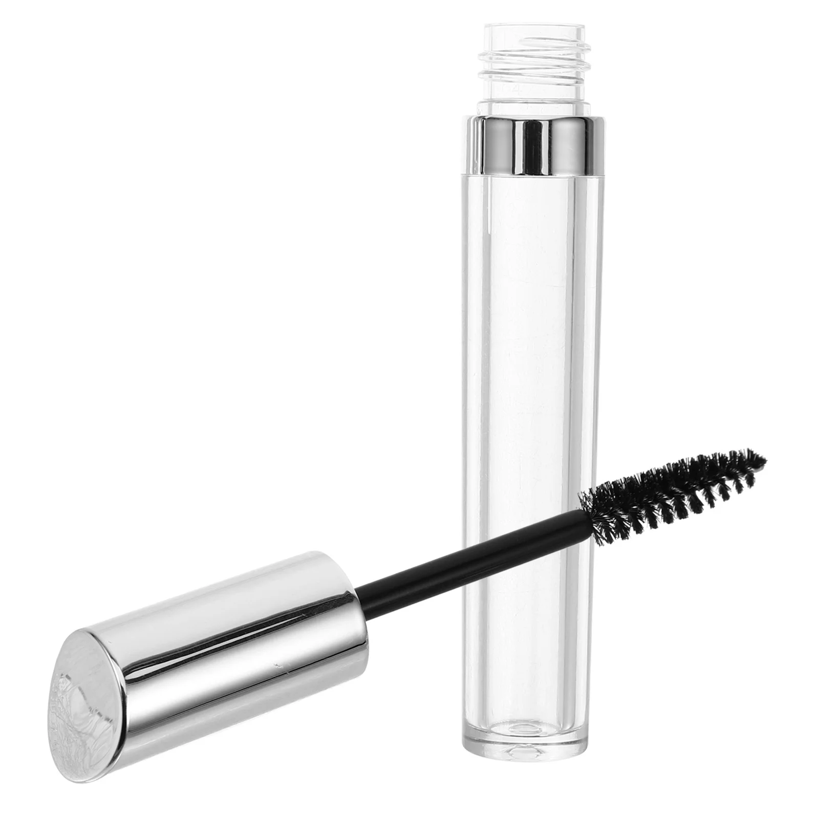 Tube de Mascara vide de 3Ml, récipient Transparent et rechargeable pour cils, bouteille de maquillage Portable et réutilisable pour femmes, Mini voyage