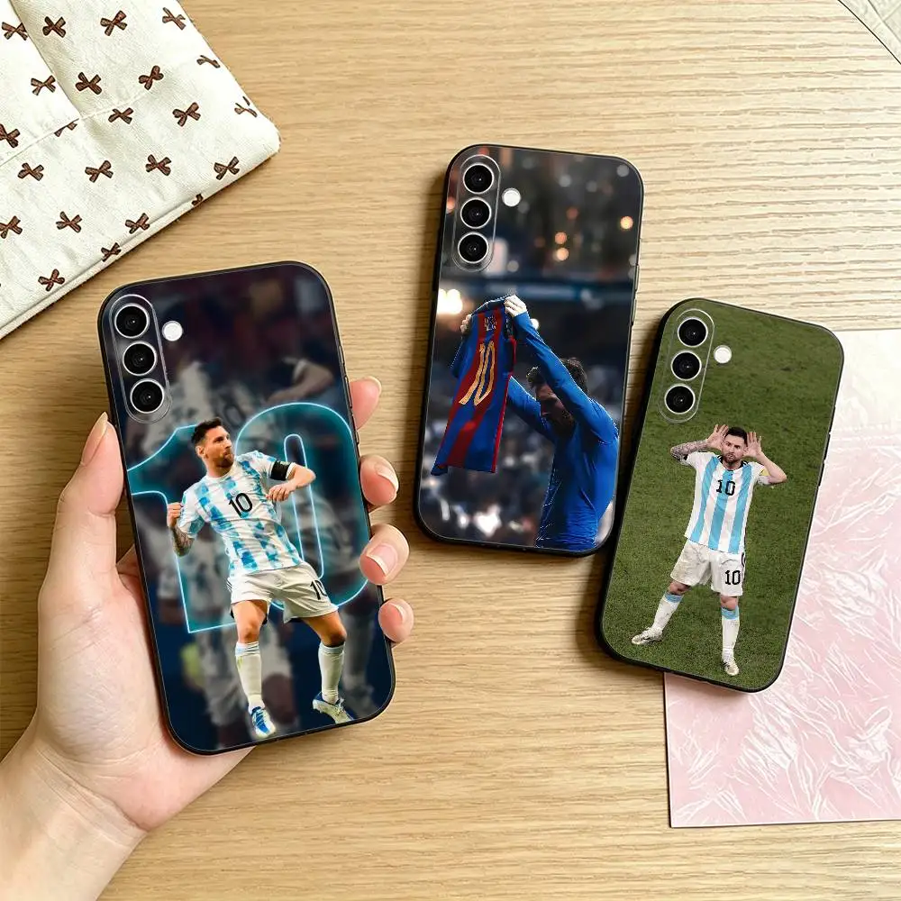 Lionel Messi-Forward  Phone Case For Samsung Galaxy A73,A72,A71,A70,A53,A52,A51,Others Soft Black Cover