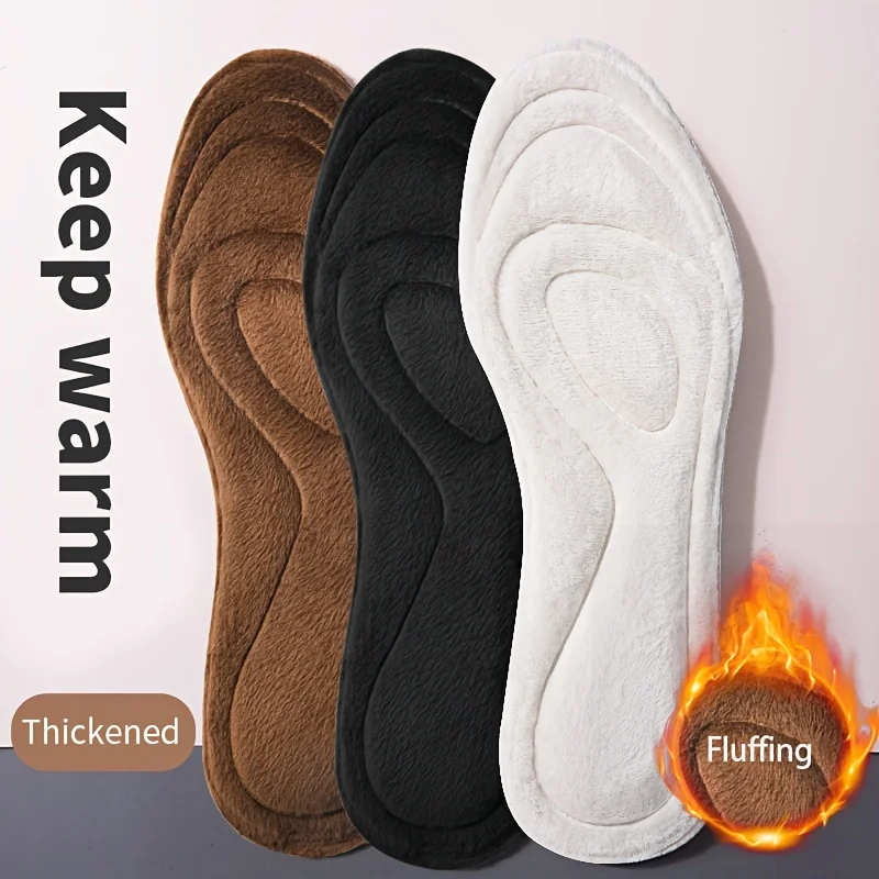 Thermal Self Heated Insoles Winter Warm Unisex Cold-Proof Soft Bottom Comfortable Sweat-Absorbing Winter Deodorant Cotton Insole