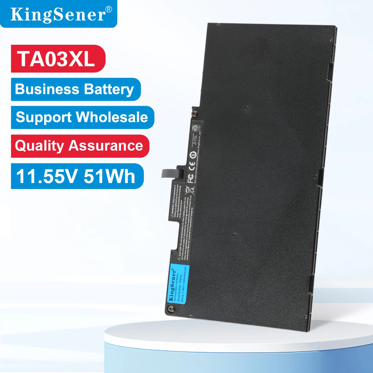 

Аккумулятор KingSener TA03XL для ноутбука HP Elitebook 755 840 848 850 серии G4 854047 -421 HSTNN-LB7J HSTNN-IB7L 11,55 В 51 Втч