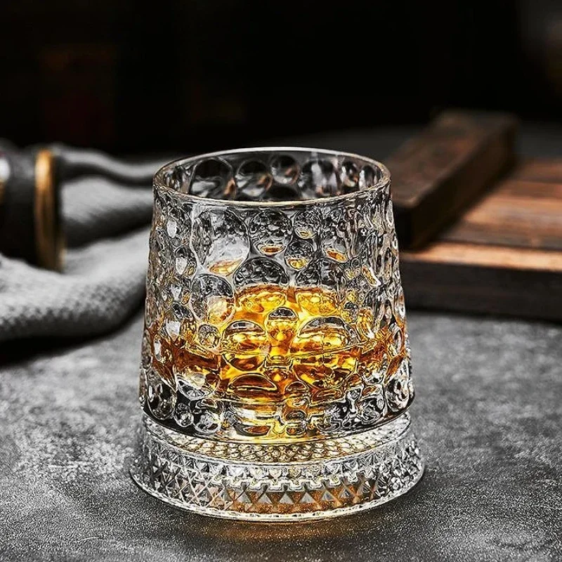 260 مللي الإبداعية الدورية كوب ويسكي كأس النبيذ الأجنبي رائعة بهلوان كوب مع قاعدة حفلة كوكتيل الزجاج كأس للنبيذ أدوات البار