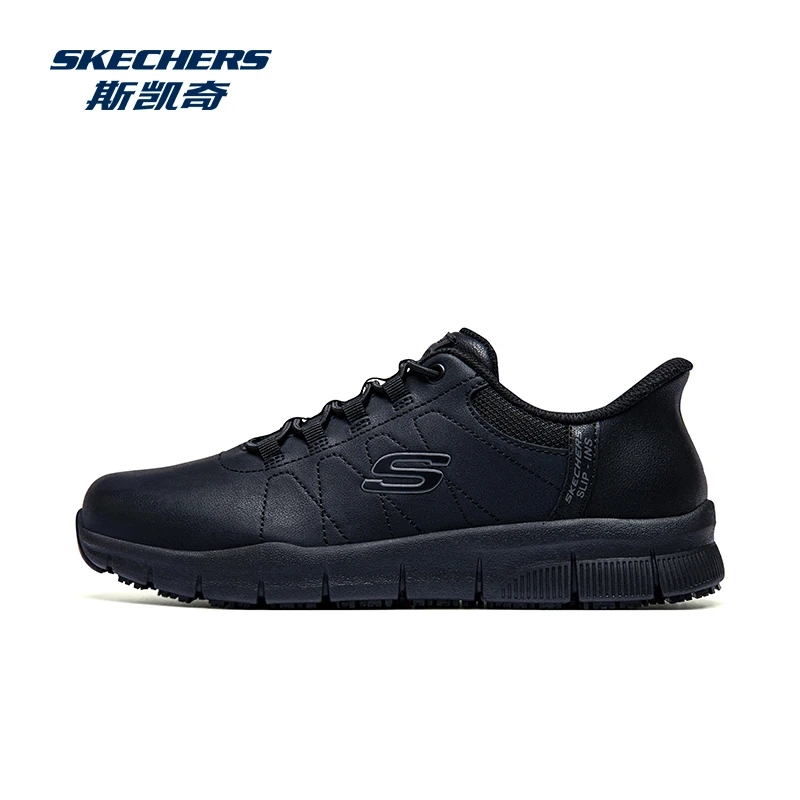 Skechers, zapatos de mujer informales, transpirables, ligeros, antideslizantes, zapatos de trabajo para exteriores, zapatillas suaves para caminar para mujer, tenis con cordones