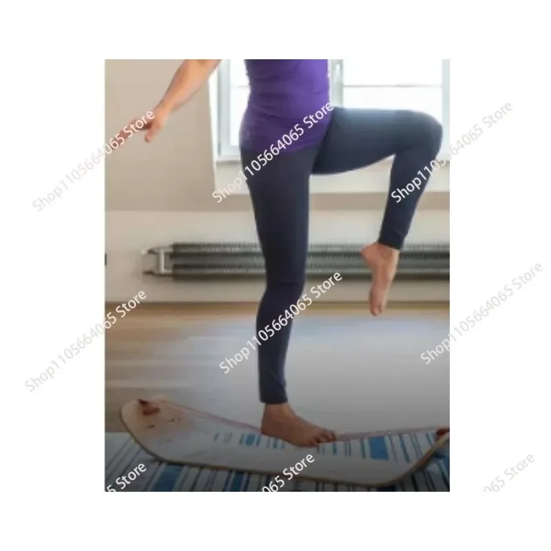 for  , Pilates, Surf & Ski Training Slackline Balance Trainer Board - Professional Wobble Board 1pcs