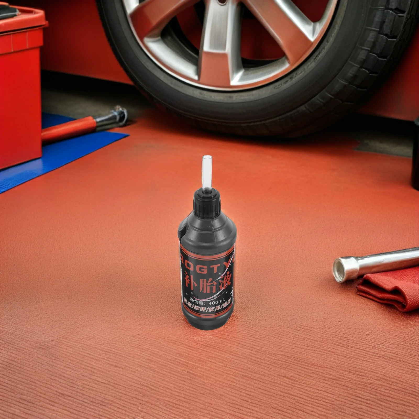 مجموعة واحدة من أدوات إصلاح أنبوب إطارات الدراجة، مجموعة رقعة شاملة للدراجات الجبلية على الطرق، طقم إصلاح رقعة إطارات الدراجات المحمولة