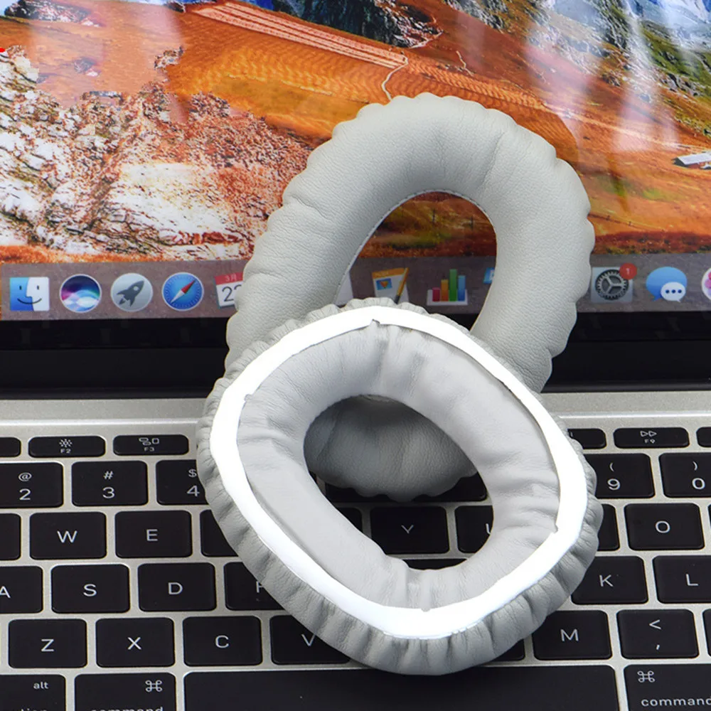 Headphone Earpads para Xiaomi Easy Edition Headphone Black Sponge Substituição Ear Pad Capa Acessórios Alta Qualidade Par