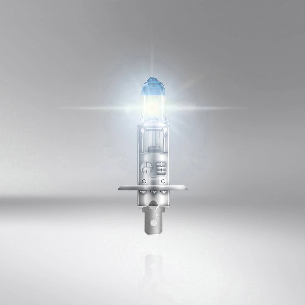 OSRAM Night Breaker Laser H1 Halogen Next Generation 12V 55W +150% Bright Powerful Light Auto Fog Bulb Germany 64150NL, 1x