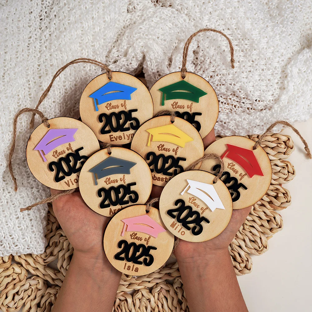 سلسلة مفاتيح فئة 2025، سلسلة مفاتيح التخرج، سلسلة مفاتيح غراد، هدية تخرج مخصصة، هدية تخرج شخصية، سلسلة مفاتيح مخصصة #3