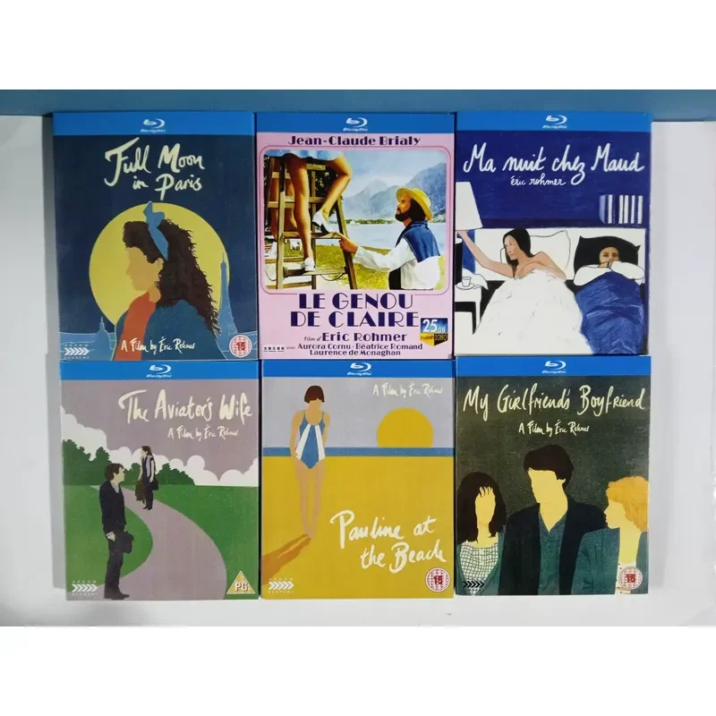 Director Eric Rohmer Series Blu ray Discs Brand New Unopened Box Physical Shooting Medium