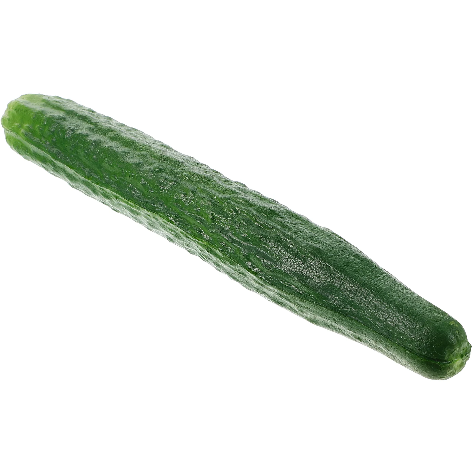 Artificial Lifelike Green Cucumber Fake Realistic Plastic Vegetable Decoration Home Kitchen Faux Prop