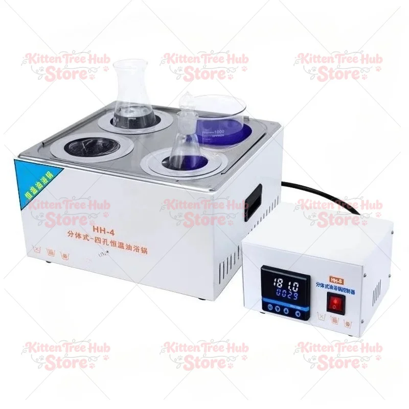 Digital Display Electric Heating Constant Temperature Oil Bath Laboratory Split Heating Water Bath Constant Temperature Tank