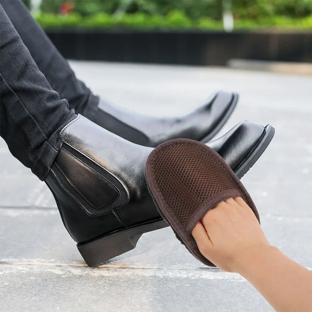 

Набор из 3 перчаток для полировки обуви: мягкие, для чистки и придания блеска обуви, ботинок и салонов автомобилей