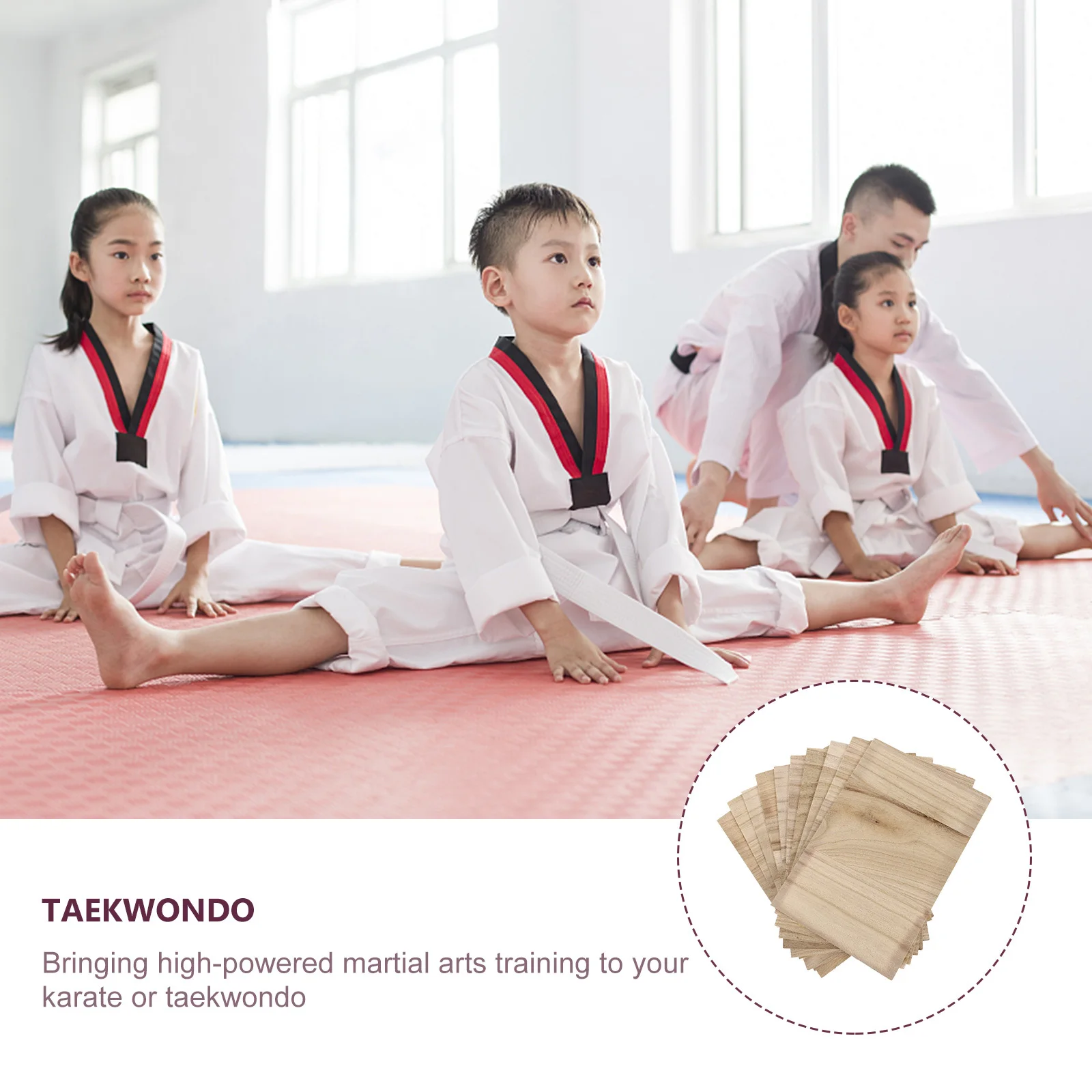 

10Pcs Taekwondo Boards for Breaking Premium Material Karate Academy Indoor Sports Breaking Board Taekwondo Board