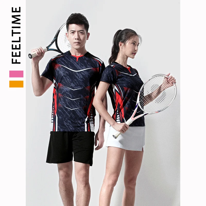 

Badminton Jerseys & shorts Men & Women shuttlecock shirt Tennis skirt Badminton training suits Short sleeve tracksuit Sportswear