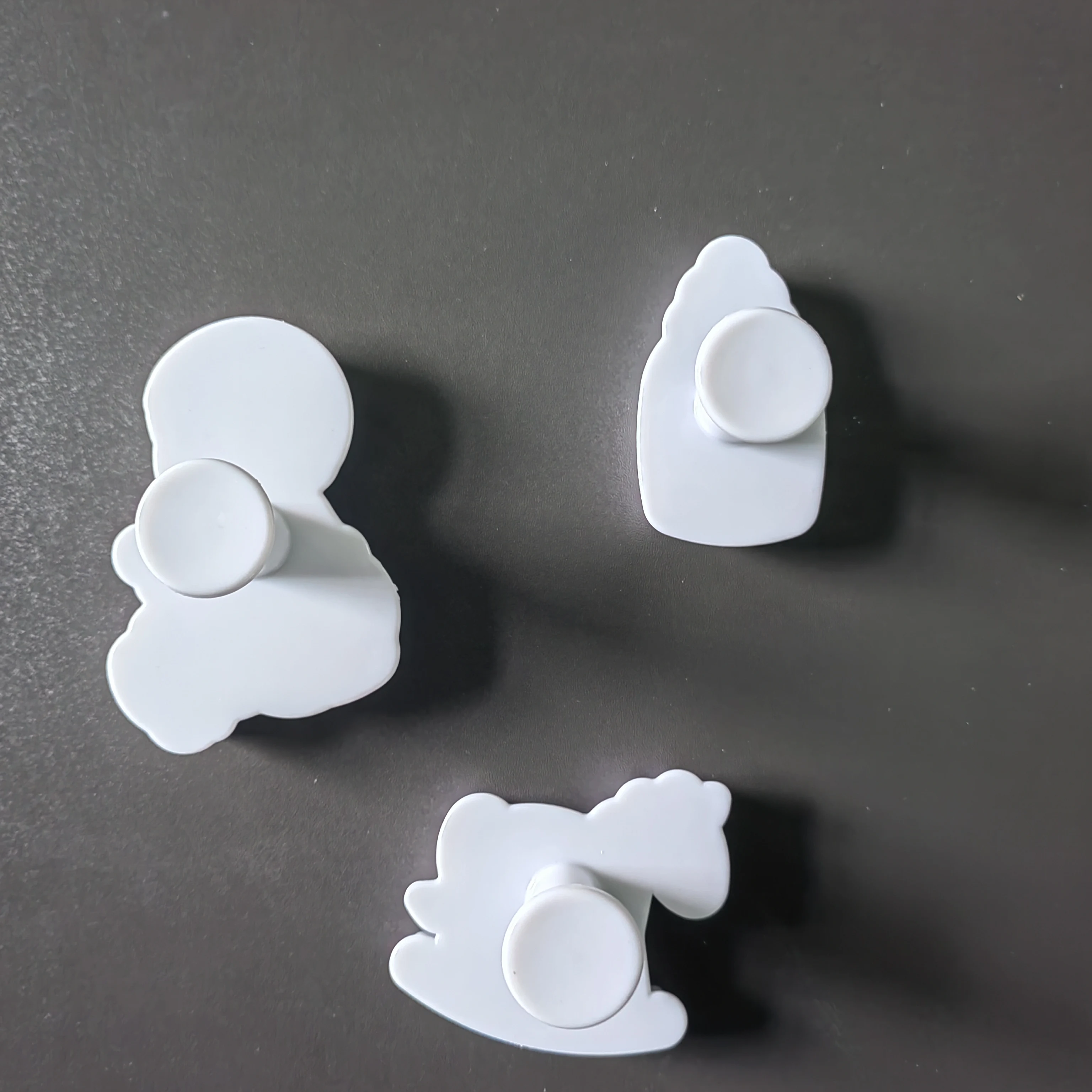 Plastic 3pcs Baby Trojan Bottle Shape Cake Decoration Fondant Pressing Cutter Molds Set Baking Tools  HB0645