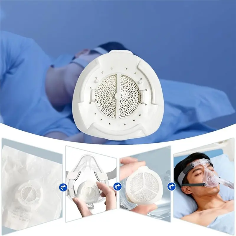 A52Q-CPAP HME Filter 10er-Pack Ersatz für F20 für Airfit/Airtouch F20 & Airmini Geräte Befeuchterkartusche – Detail 4