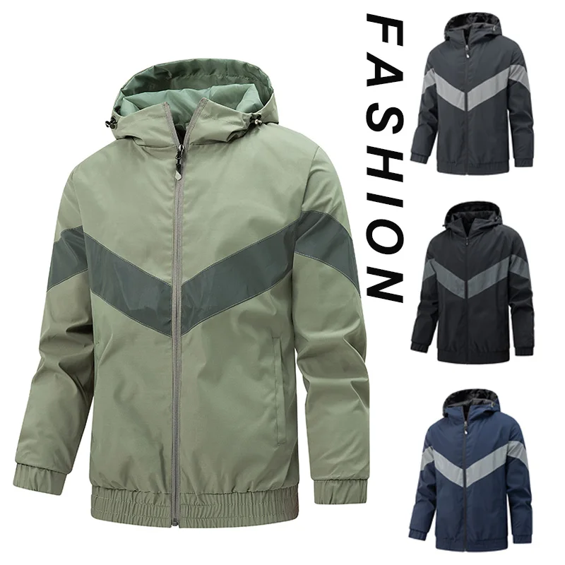 

Новая мужская молодежная куртка с капюшоном, высококачественная однослойная куртка для активного отдыха, альпинизма и кемпинга