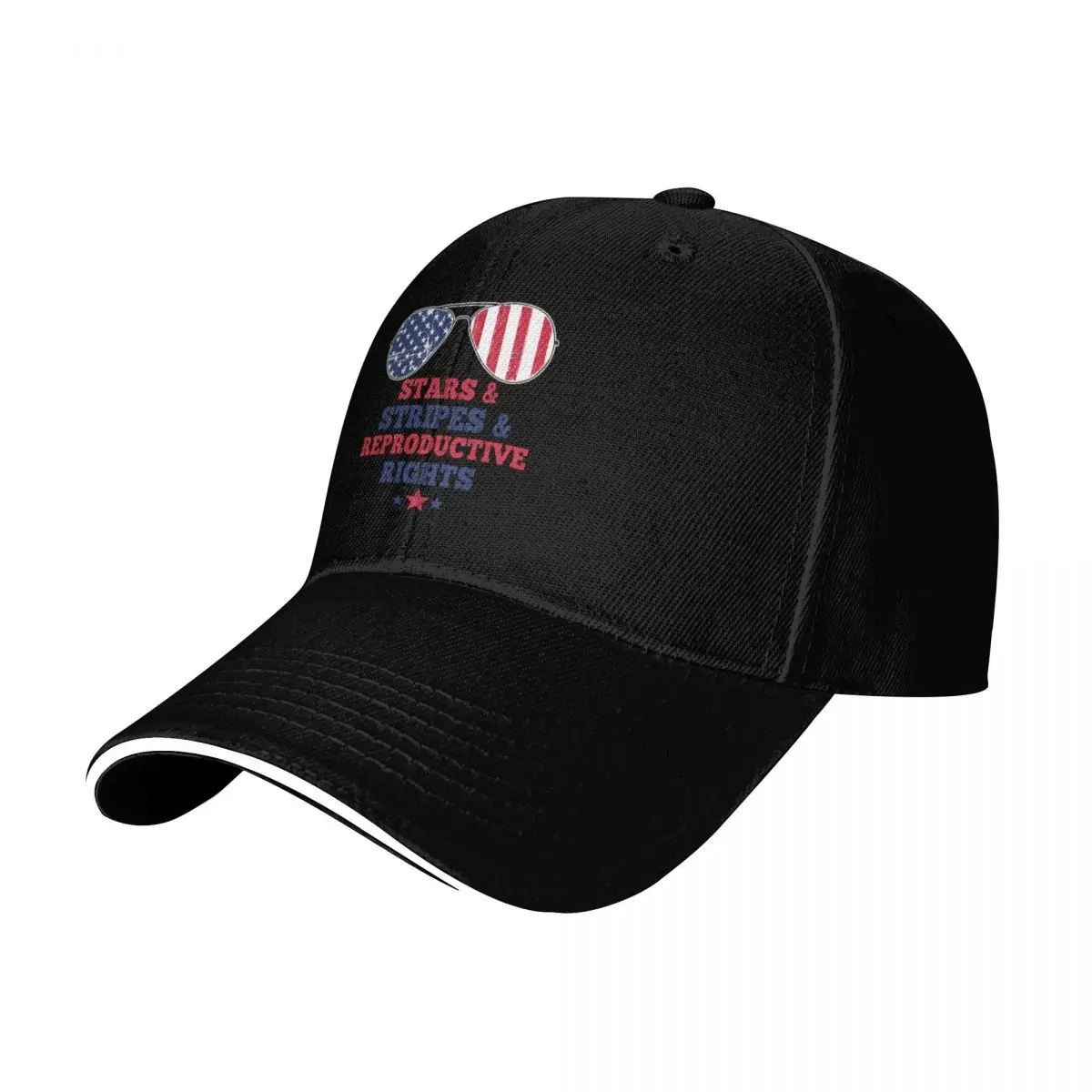 stars stripes reproductive rights Baseball Cap Summer Beach Travel Streetwear Hip Hop Trendy Vintage Retro Embroidered