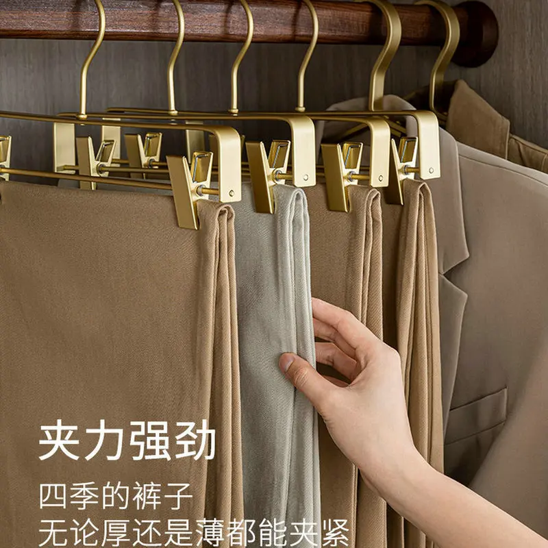 Hangers for Clothes Thickened Drying Hanger Bedroom Coat Rack Wardrobe Clothing Sapce Save Socks Skirt Pants Organizer Storage