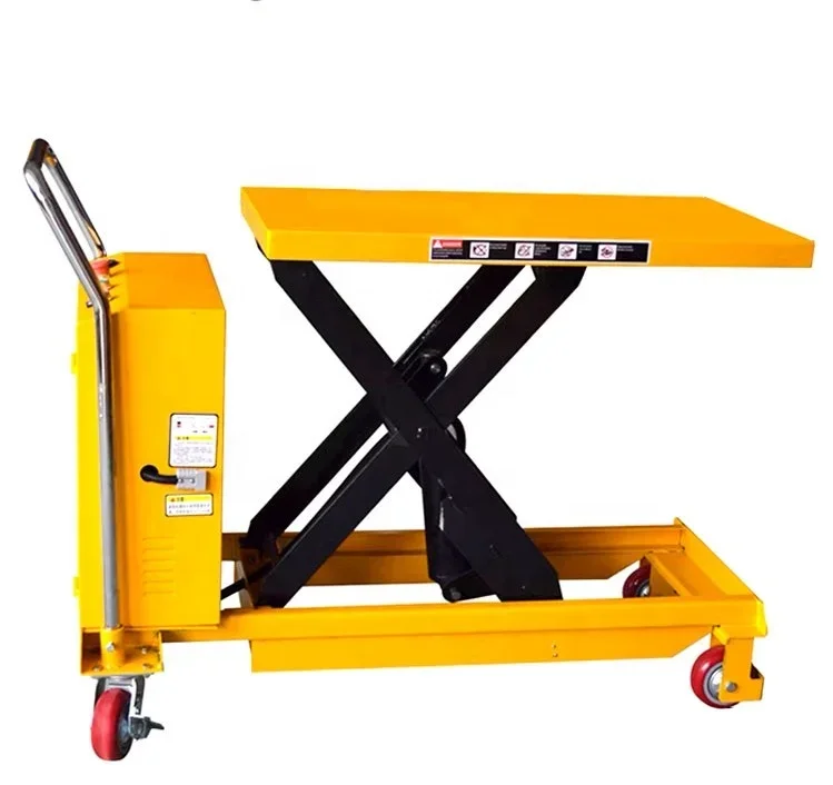 

mobile hydraulic scissor lift table platform trolley