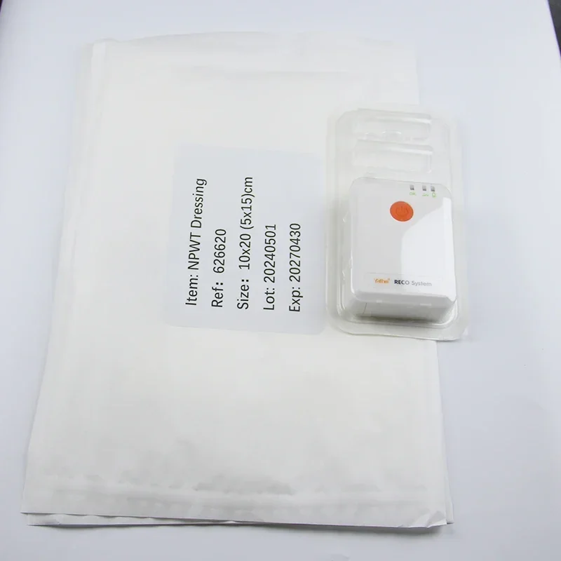 2024 new Disposable NPWT Pump Negative Pressure Wound Therapy System Device with Dressing Kit