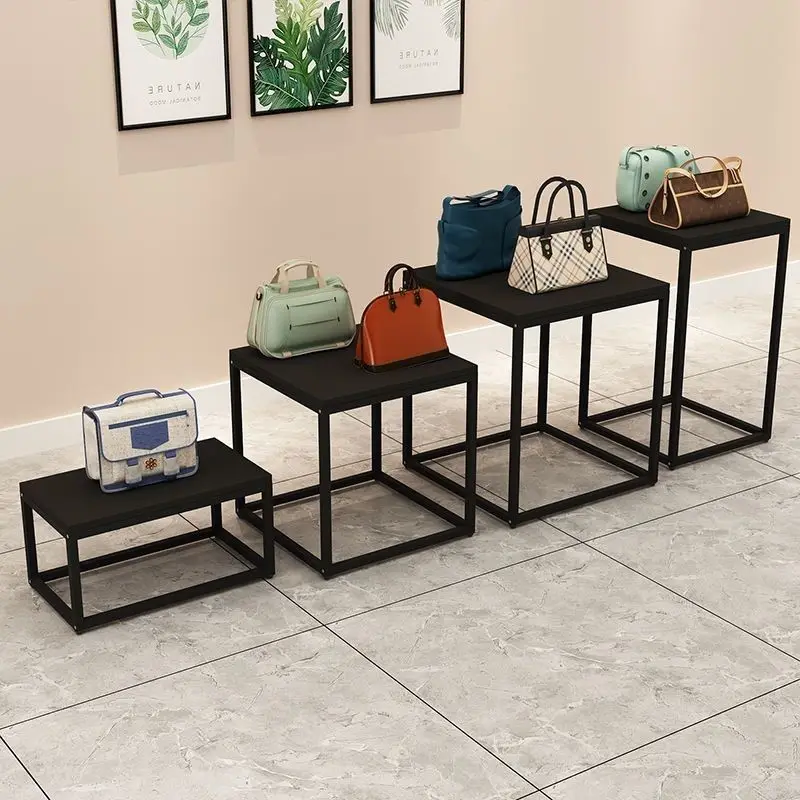 Boutique Clothing Rack Hall Steel Shelf Modern Palazzo Woman Cloth Extension Shoe Cabinet Industrial Shoes Organizer Storage