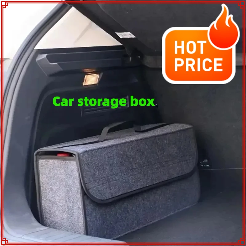 

Best Sellers of 2025 Car storage box car felt anti slip trunk storage tool large capacity soft packaging portable and movable