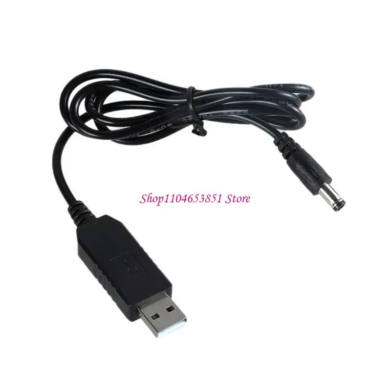 

Convenient USB 5V Input 5.5x2.1mm DC5521 Output Adapter Cable Power Cord Wire