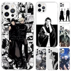 Jujutsus Geto Suguru Phone Case for Iphone 16 15 14 13 12 Mini 11 Pro Max 16E X XS XR 7 Plus 8 SE 2020 Soft Funda Print Shell