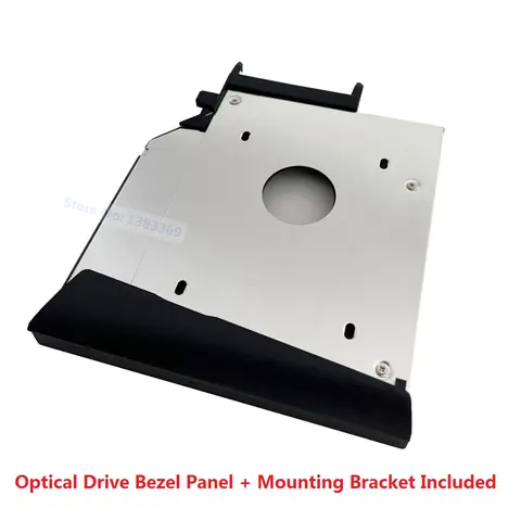 레노버 아이디어패드 Y500 Y500N Y510P 용 매칭 베젤 페이스플레이트 전면 패널 커버 포함, 2 번째 하드 드라이브 SSD HDD 모듈 캐디 어댑터