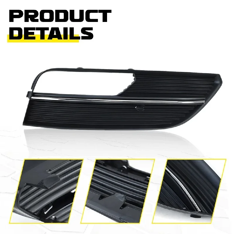 For Audi A3 2012-2016 1pc Car Front Bumper Fog Light Cover Right Left Side Fog Light Grille Car Accessories 8V3807682