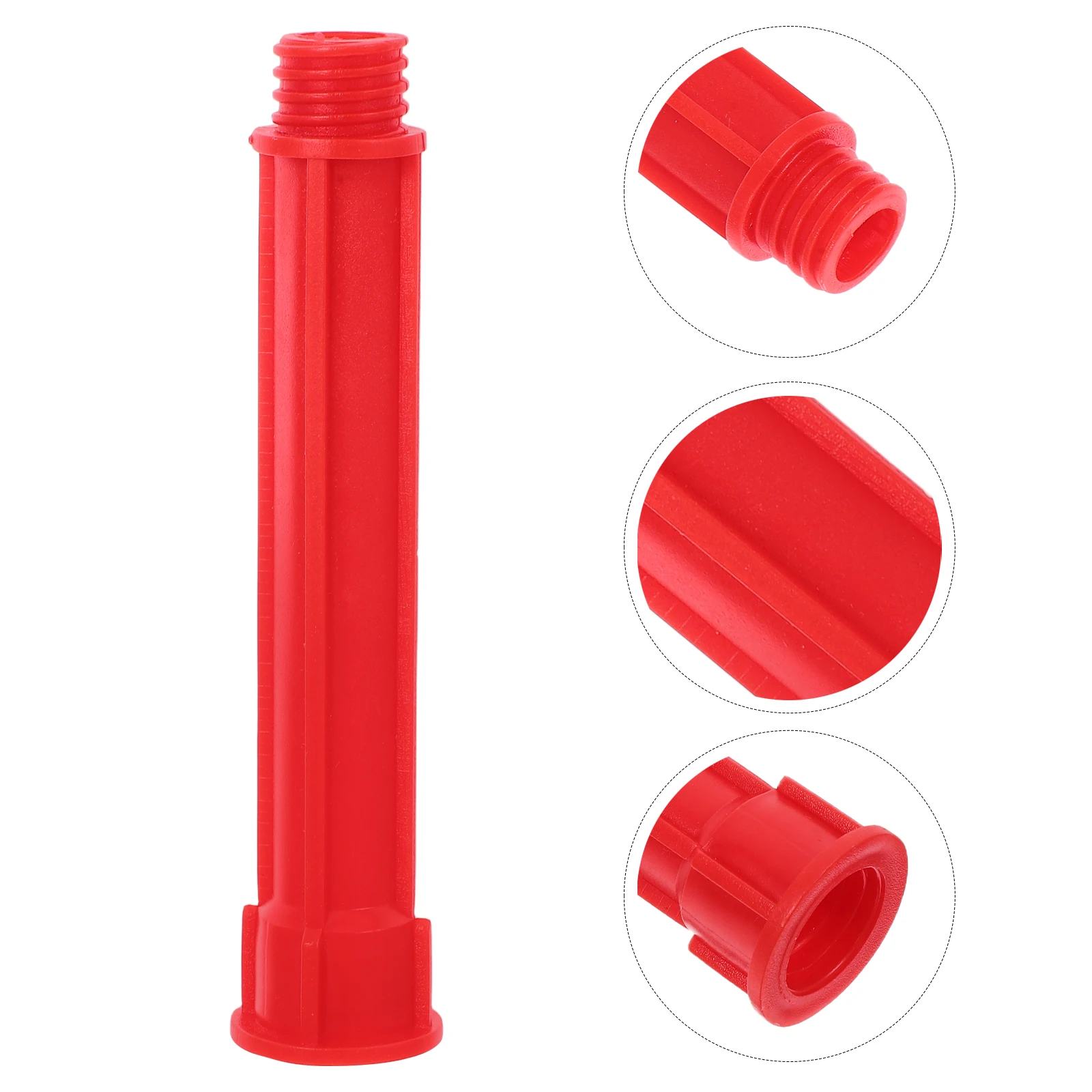 

4pcs Caulking Nozzle Tips Plastic Extension Tubes Reusable Caulk Applicator Replacement For Windows Doors Glass Home Renovation