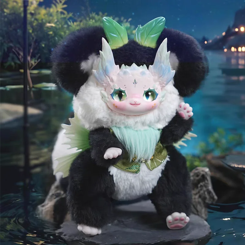 Maytree الفينيل أفخم دمية Dumiay Yunyoushanhai النمط الصيني صندوق أعمى قلادة الديكور لعب الأطفال العصرية هدايا عيد الميلاد